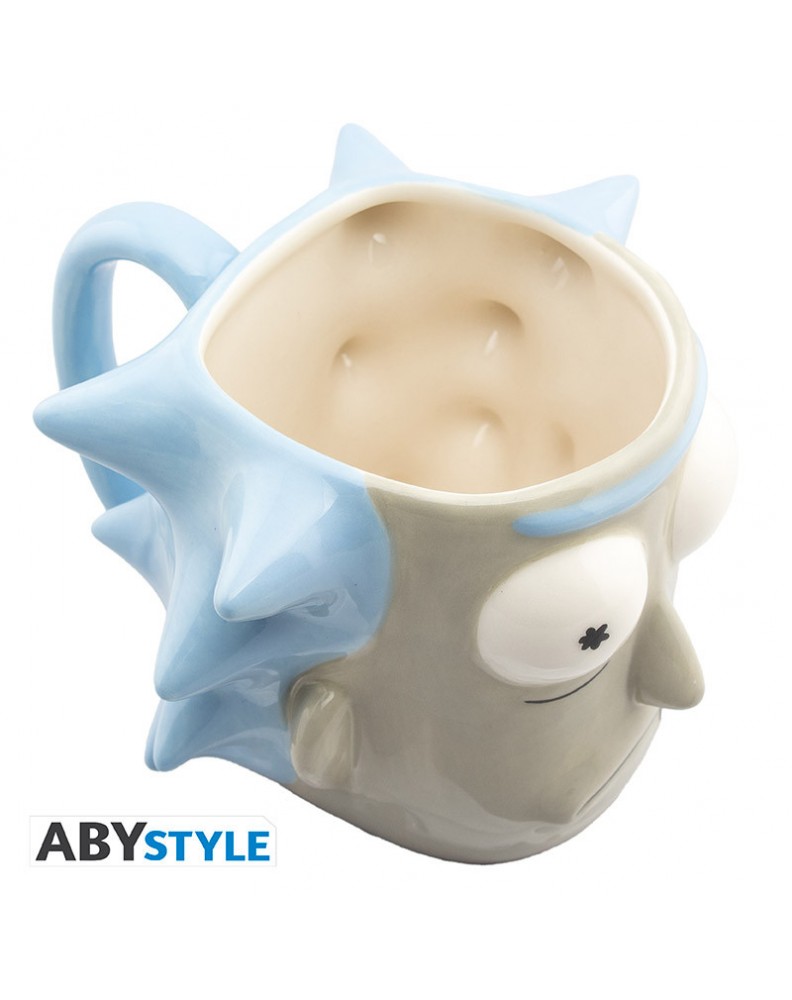 TAZA 3D RICK Y MORTY RICK SANCHEZ