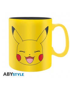 POKEMON PIKACHU FACE MUG - 460 ML