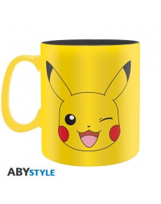 TAZA POKEMON PIKACHU FACE - 460 ML