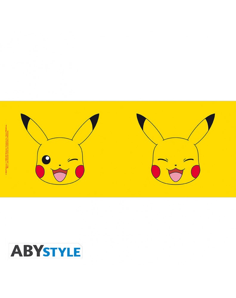 TAZA POKEMON PIKACHU FACE - 460 ML