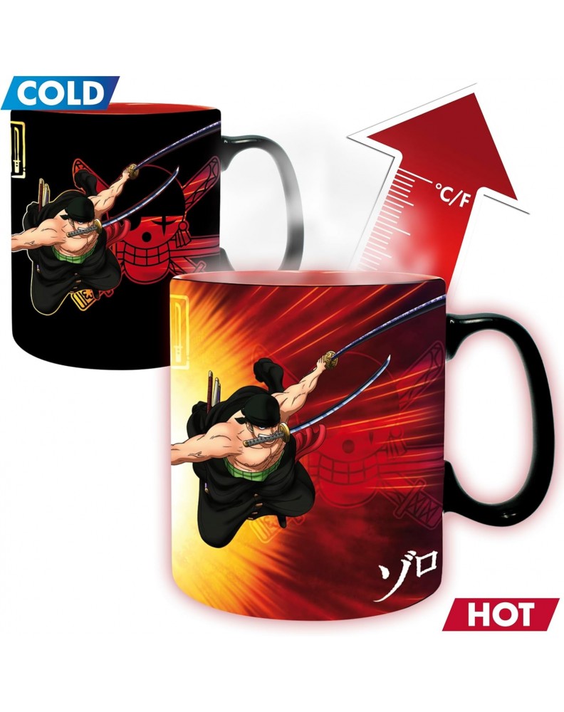 ONE PIECE - MUG HEAT CHANGE - 460ML - ZORO & SANJI