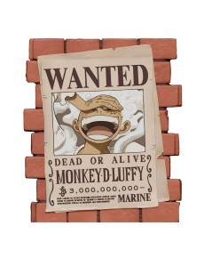 WANTED LUFFY HUCHA 16 CM ONE PIECE