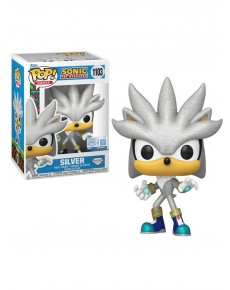 FUNKO POP SILVER 1103 SONIC EL ERIZO DIAMOND