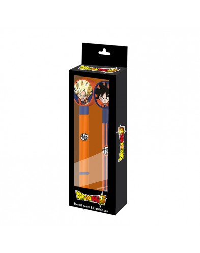 PACK LAPIZ ETERNAL+ BOLIGRAFO GEL BORRABLE DRAGON BALL ULTRA INSTINCT