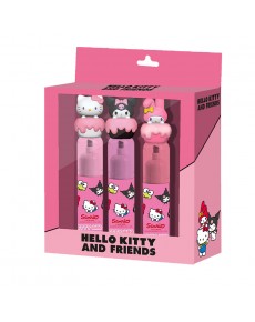 PACK 3 FLUORESCENT MARKERS-HELLO KITTY