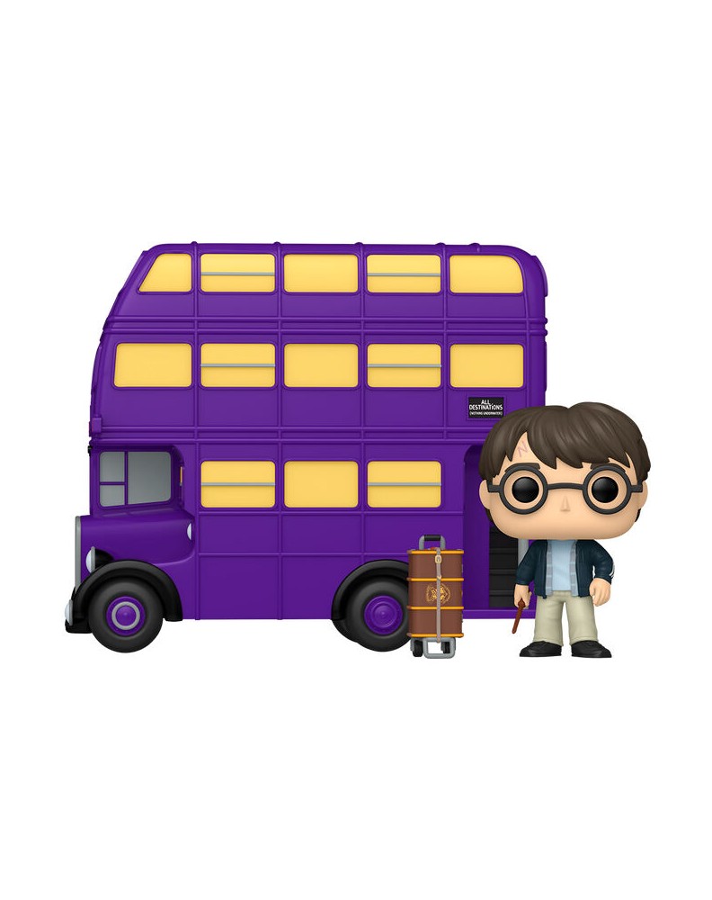 FUNKO POP RIDES SUPER DELUXE-HARY POTTER WITH KNIGHT BUS