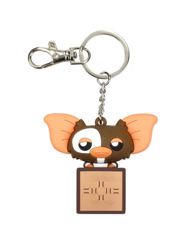 GIZMO CAJA LLAVERO CABEZON GOMA POKIS GREMLINS BLISTER