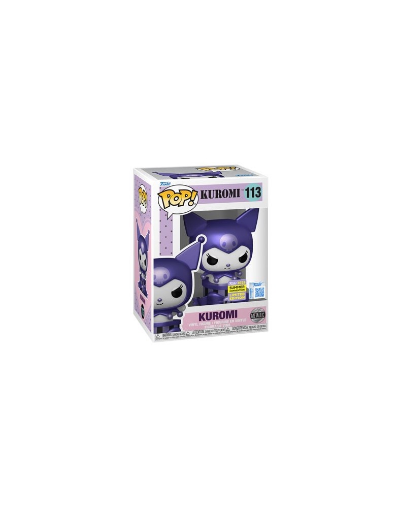 FUNKO POP! SANRIO KUROMI 113 METALLIC SDCC2025