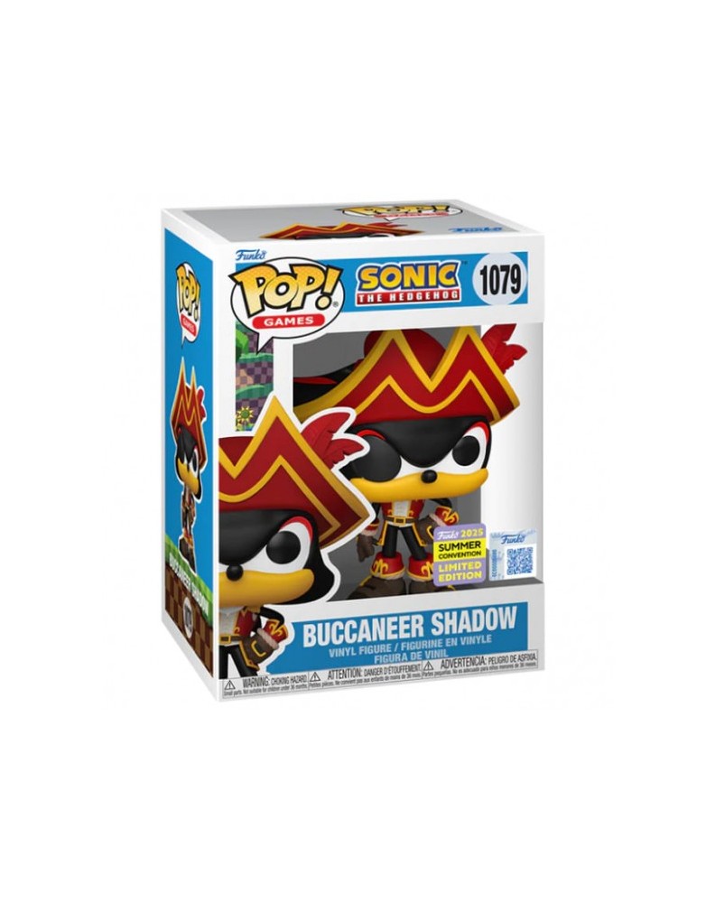 FUNKO POP! SONIC THE HEDGEHOG BUCCANEER SHADOW 1079 SDCC2025