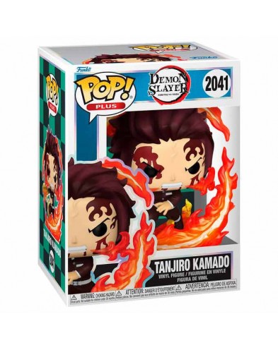 FUNKO POP PLUS!-TANJIRO KAMADO (DANCING FLASH)- DEMON SLAYER-KIMETSU NO YAIBA