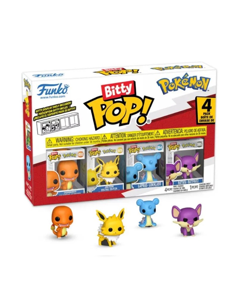 BITTY POP! 4-PACK -POKEMON - CHARMANDER