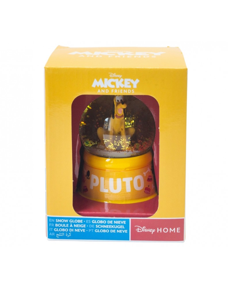 GLOBO DE NIEVE PLUTO EN ESTUCHE