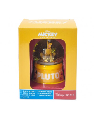 GLOBO DE NIEVE PLUTO EN ESTUCHE