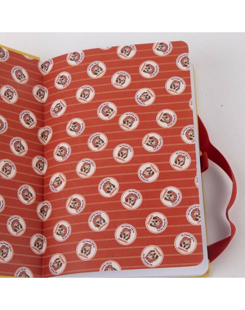 SET DE PAPELERÍA CHUCKY CUADERNO Y BOLÍGRAFO