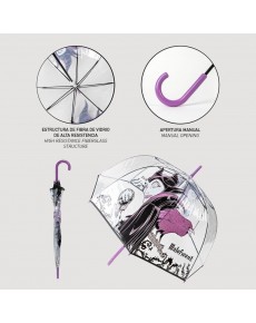 DISNEY VILLAINS POE ADULT MANUAL UMBRELLA
