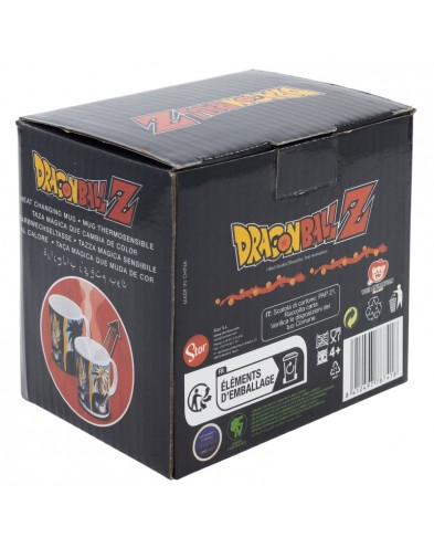 TAZA CERAMICA 325 ML CHANGING COLOR EN CAJA REGALO DRAGON BALL Z