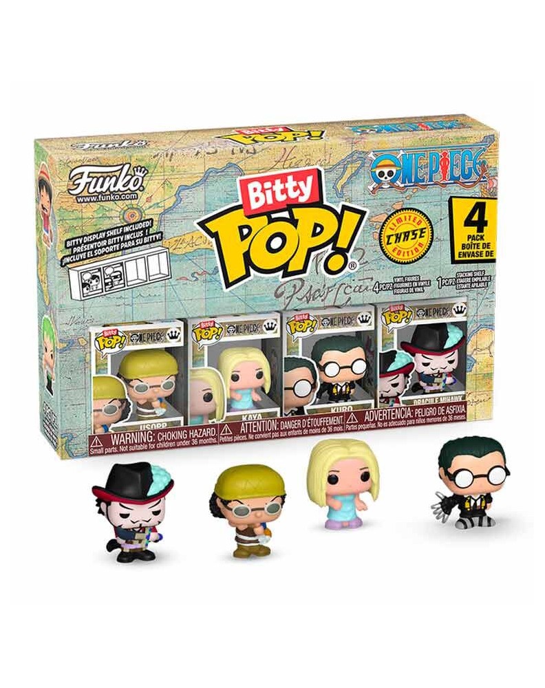 BITTY POP! VINYL-ONE PIECE-USOPP 4 FIGURAS 42,5 CM