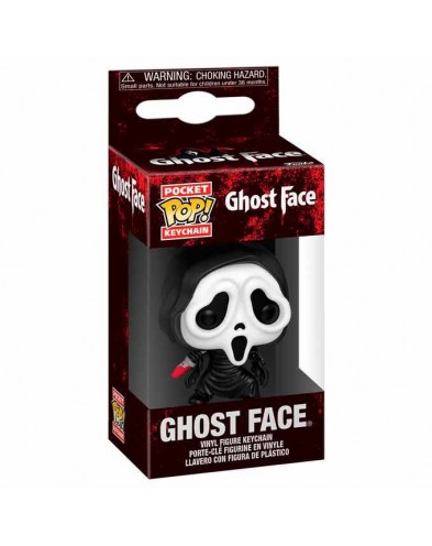 LLAVERO FUNKO POP POCKET-GHOST FACE-HORROR SCREAM 4 CM