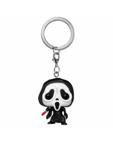 KEYCHAIN FUNKO POP POCKET-GHOST FACE-HORROR SCREAM 4 CM