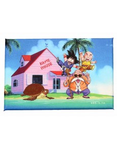 MAGNET SD TOYS DRAGON BALL KAME HOUSE MAESTRO MUTENROSHI GOKU & KRILIN