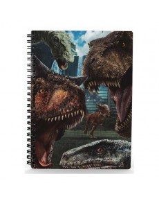 NOTEBOOK SD TOYS 3D EFFECT SELFIE JURASSIC WORLD