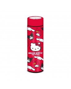 STAINLESS STEEL BOTTLE-BLOCK FACES HELLO KITTY AND FRIENDS-500ML
