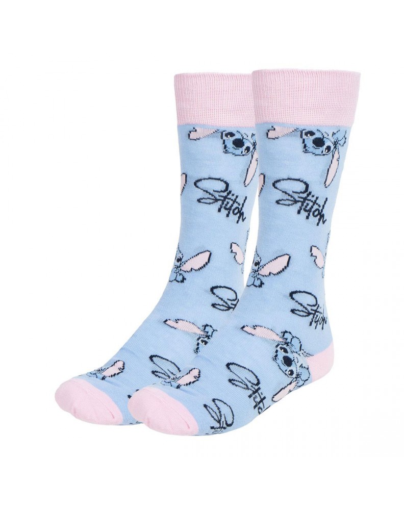 SET OF 3 STITCH ADULT SOCKS