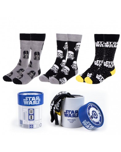 PACK CALCETINES 3 PIEZAS STAR WARS