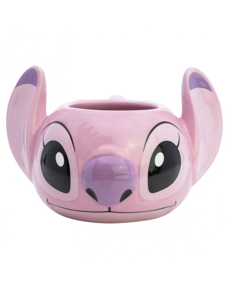 TAZA 3D CERAMICA ANGEL-LILO & STITCH 400ML