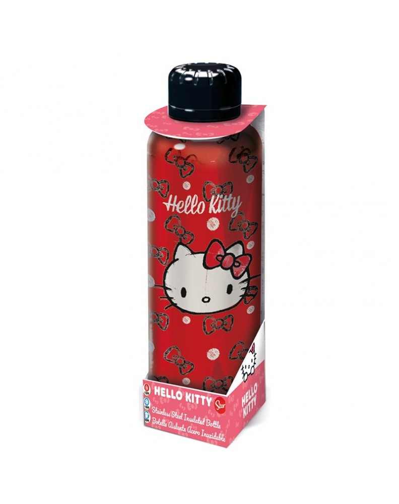 HELLO KITTY STAINLESS STEEL THERMOS BOTTLE 515 ML