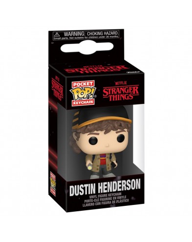 LLAVERO KEYCHAIN POKET POP-STRANGER THINGS 5 - DUSTIN HENDERSON