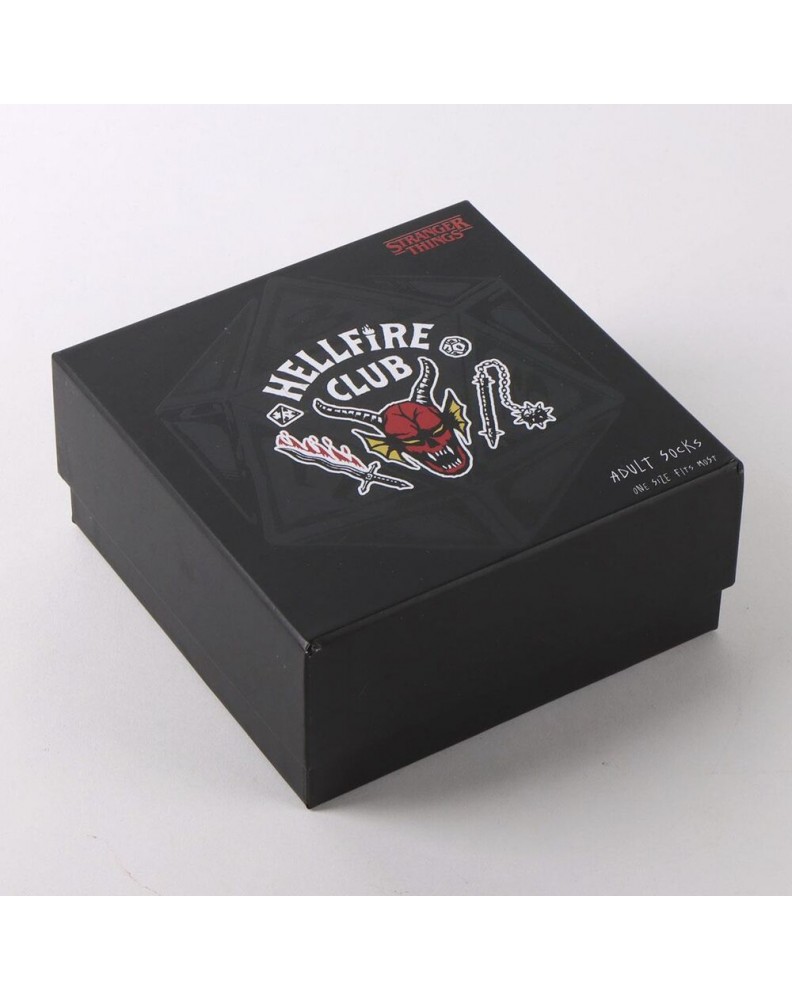 PACK DE CALCETINES 3 PIEZAS STRANGER THINGS HELLFIRE CLUB