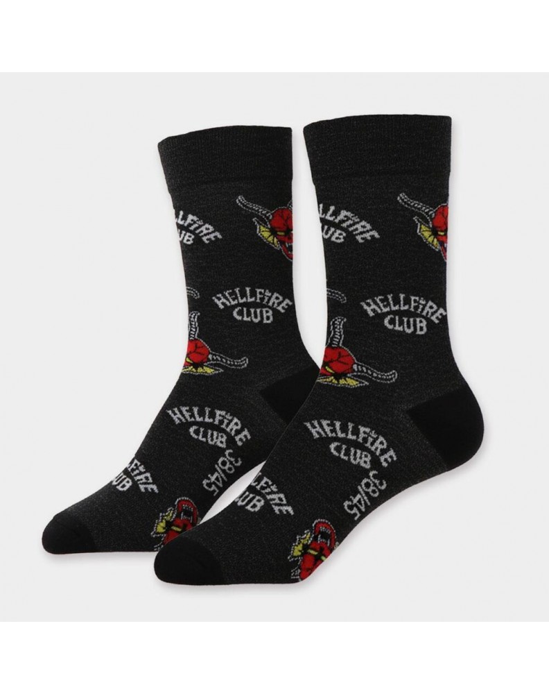 PACK DE CALCETINES 3 PIEZAS STRANGER THINGS HELLFIRE CLUB