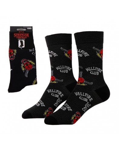 CALCETINES STRANGER THINGS HELLFIRE CLUB