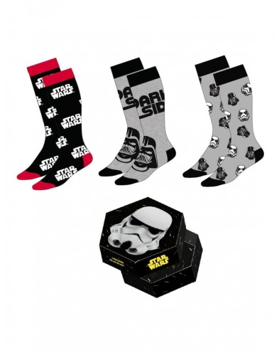 PACK CALCETINES STAR WARS - SET 3 PIEZAS