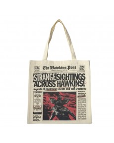 BOLSA SHOPPING STRANGER THINGS “NEWSPAPER”