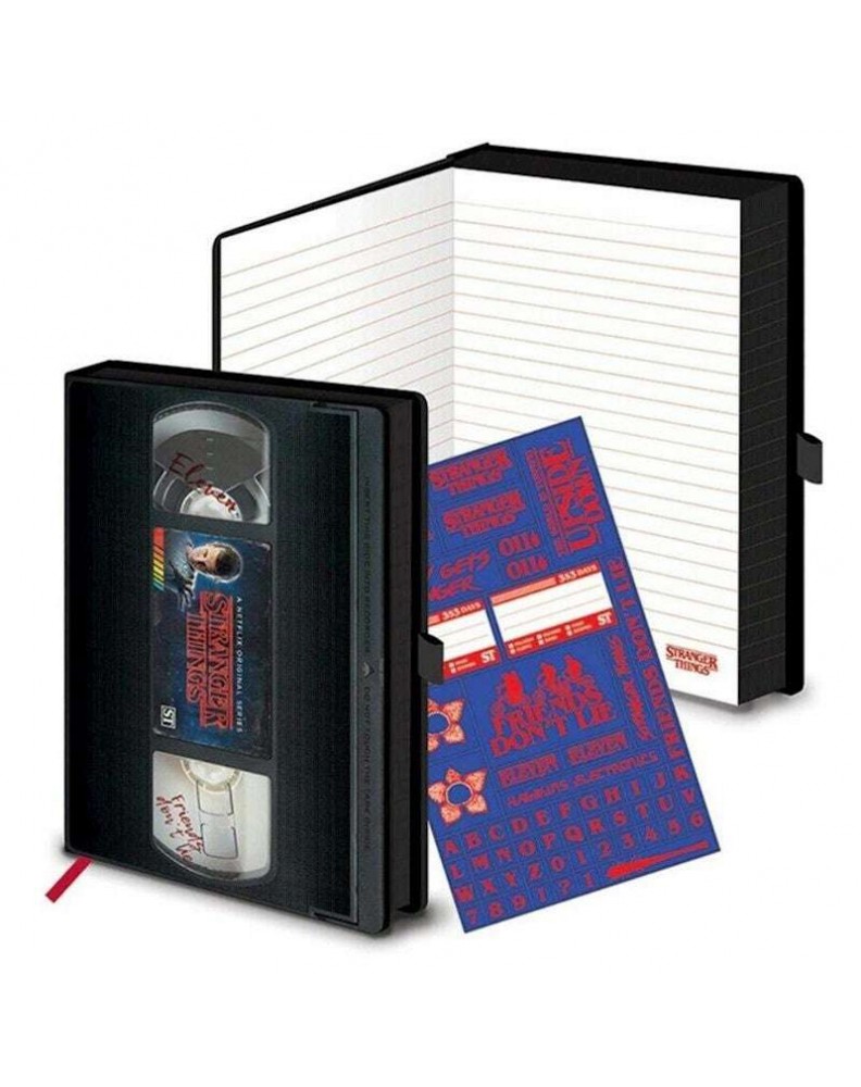 NOTEBOOK A5 PREMIUM VHS STRANGER THINGS