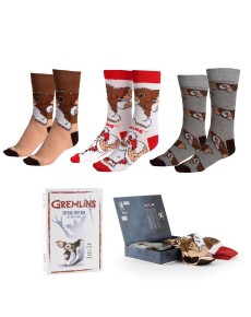 PACK DE CALCETINES GREMLINS 3 PIEZAS MULTICOLOR TALLA ÚNICA
