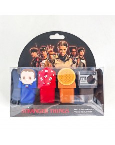 STRANGER THINGS PACK DE 4 ROTULADORES FLUORESCENTES