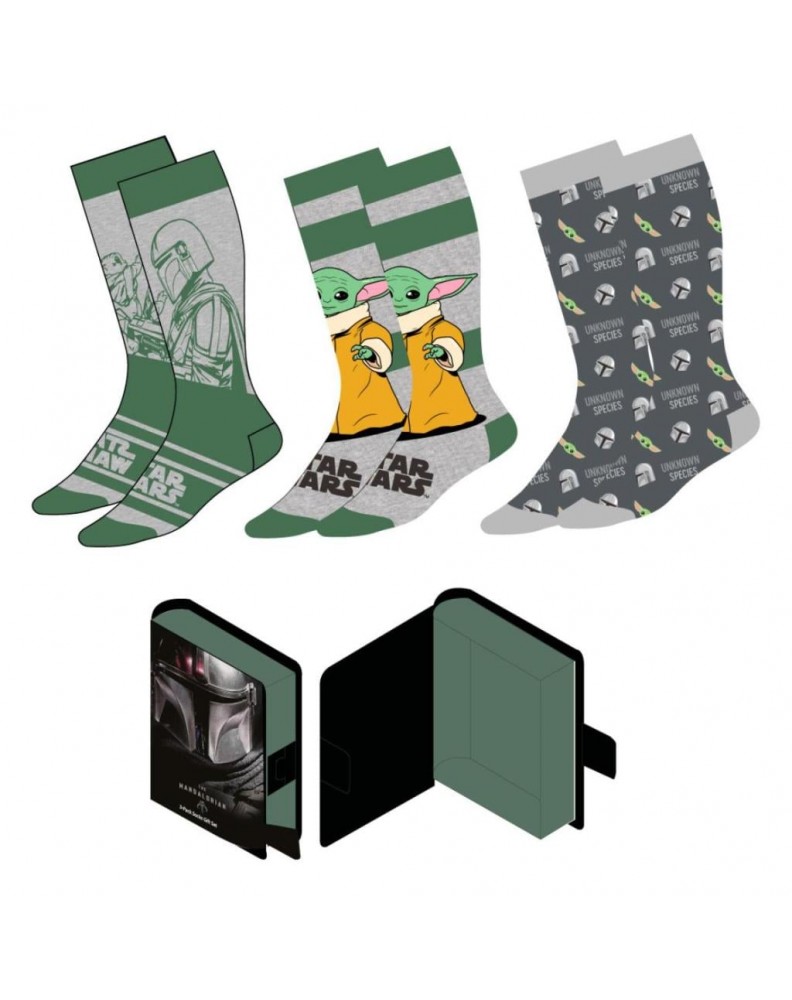 PACK CALCETINES 3 PIEZAS THE MANDALORIAN