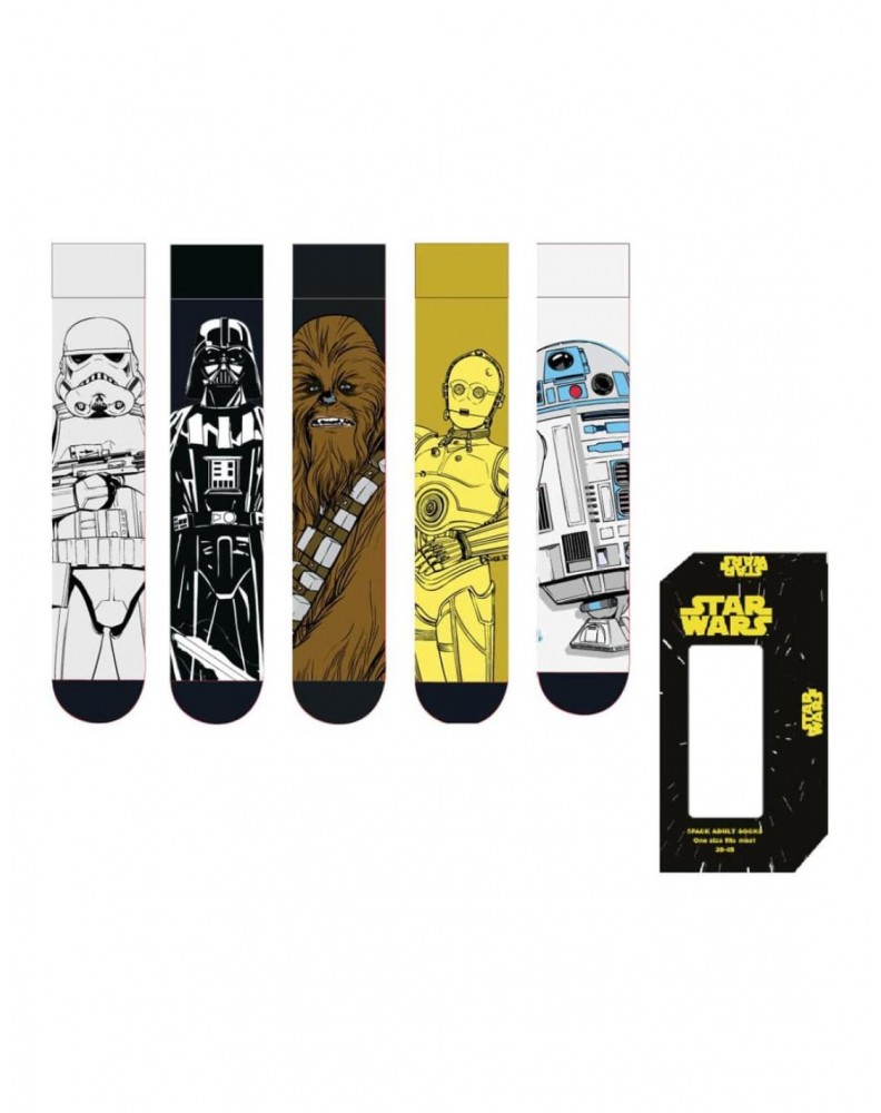 PACK CALCETINES 5 PIEZAS STAR WARS