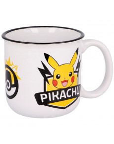TAZA CERAMICA DESAYUNO 400 ML POKEMON PIKACHU
