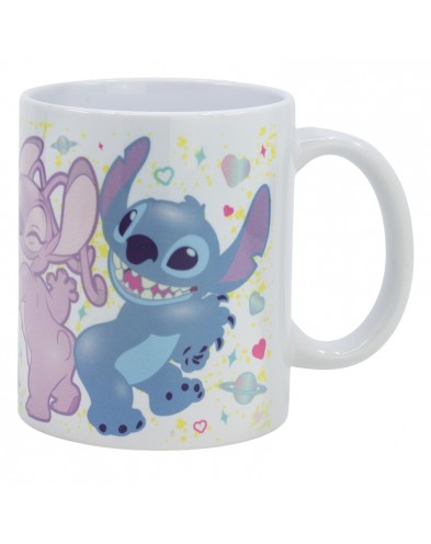 TAZA CERAMICA SUBLIM (11 OZ / 325 ML) STITCH SHAKEIT