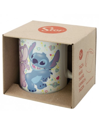 TAZA CERAMICA SUBLIM (11 OZ / 325 ML) STITCH SHAKEIT