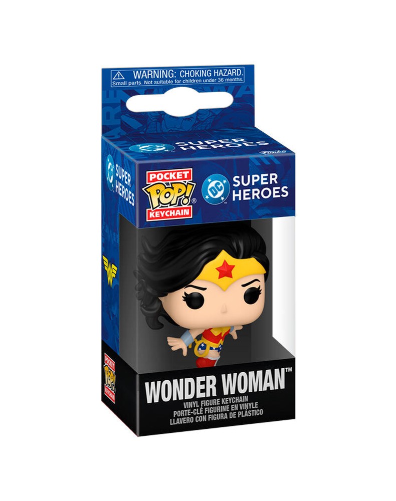 FUNKO POP! KEYCHAIN DC COMICS - WONDER WOMAN