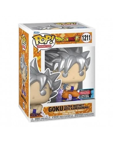 FUNKO POP! CONVENTION VINYL (EXC) GOKU ULTRA INSTINCT WITH KAMEHAMEHA (NYCC SHAR