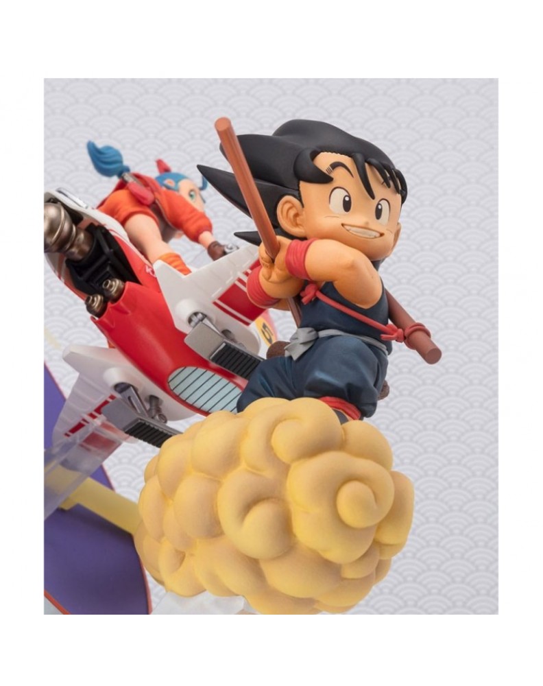FIGURA SON GOKU & BULMA 18 CM DRAGON BALL FIGUARTS ZERO COLLECTORS ...