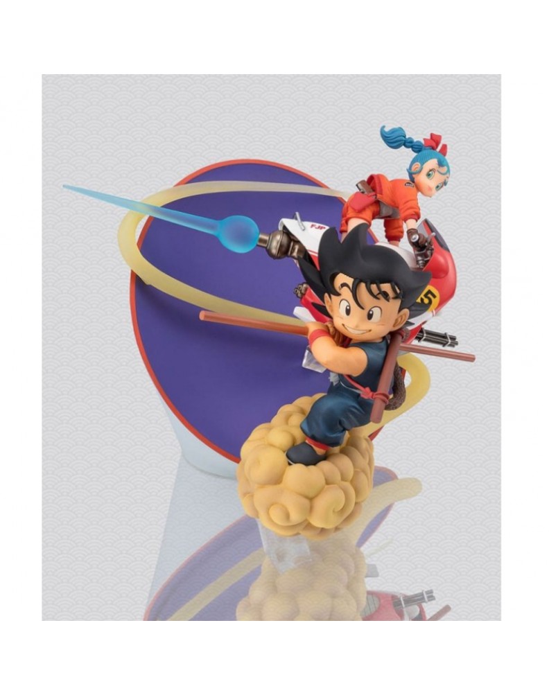 FIGURA SON GOKU & BULMA 18 CM DRAGON BALL FIGUARTS ZERO COLLECTORS ...