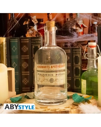 HARRY POTTER POTION BOTTLES AND GLASSES SET