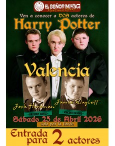 copy of Entrada Percy Weasley - Chris Rankin - hora: 10:15 (1 autógrafo + 1 selfie)